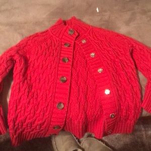 Liz Claiborne cotton/ acrylic cardigan  sweater